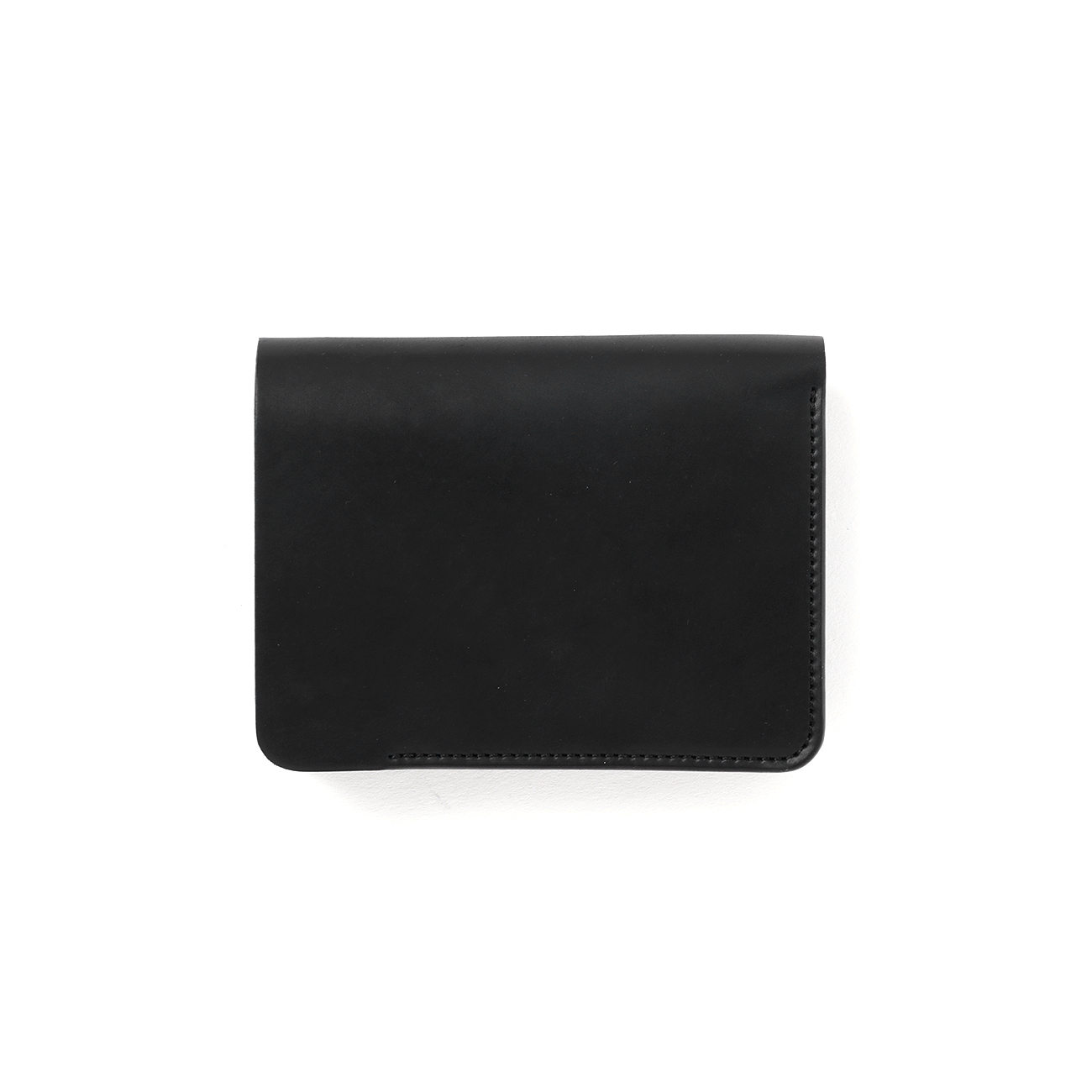 forme / フォルメ | Post wallet / 表革 Cordovan#Black 内装革 DOUBLE