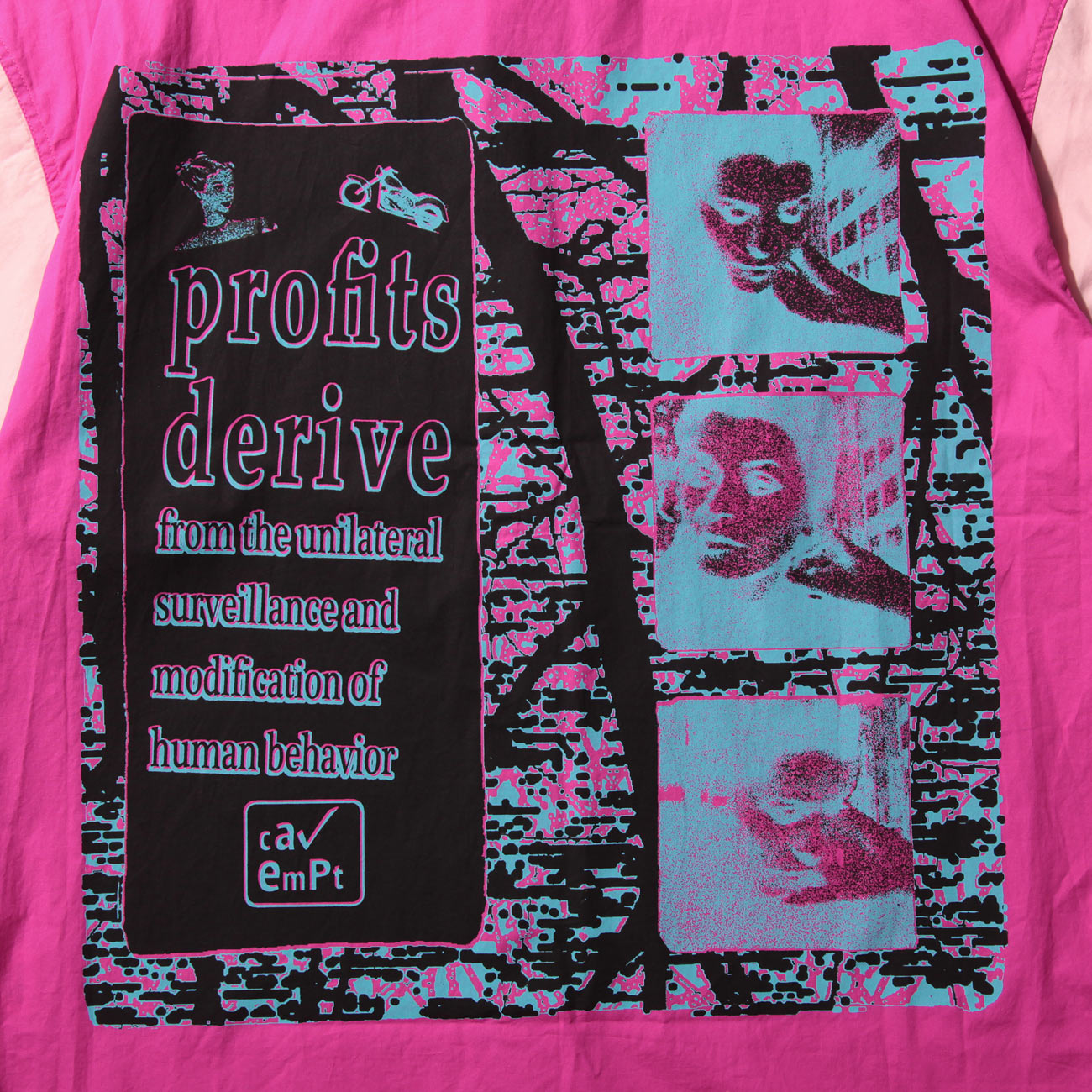 C.E / シーイー | COMMODIFICATION SHORT SLEEVE SHIRT - Pink | 通販