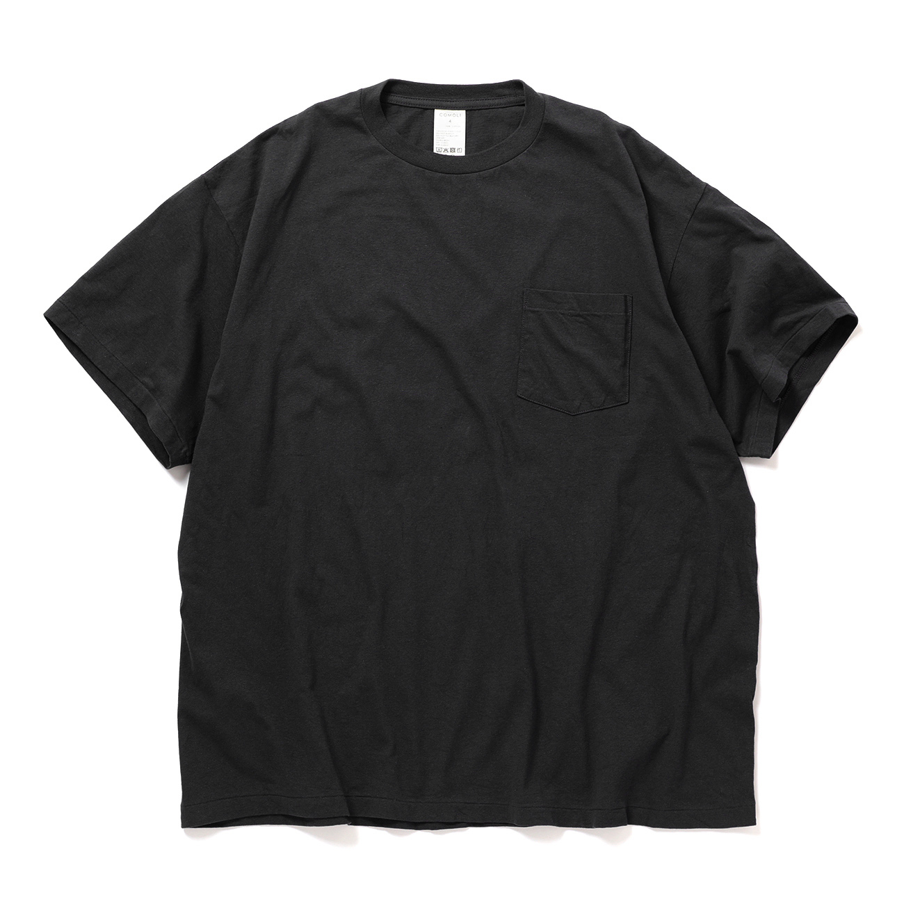 COMOLI / コモリ | サープラス Tシャツ - Black | 通販 - 正規