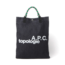A.P.C. / アーペーセー | A.P.C. TOPOLOGIE トートバッグ - Indigo / Emerald