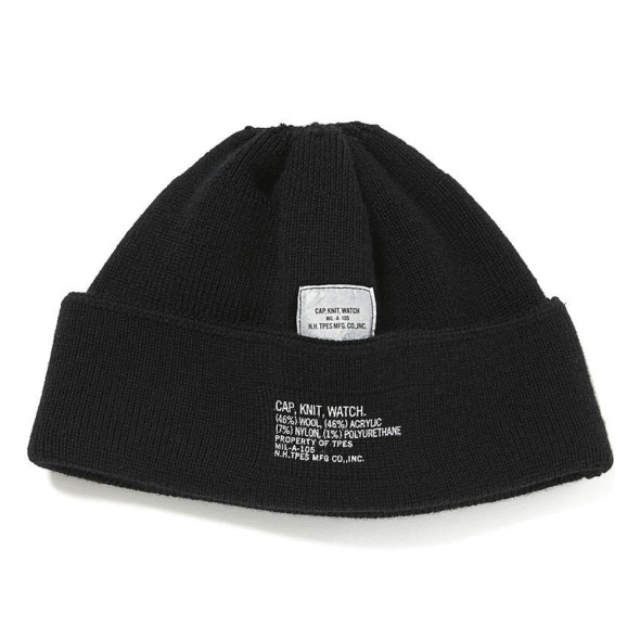 N.HOOLYWOOD / エヌハリウッド | 9232-AC02-pieces WATCH CAP - Black