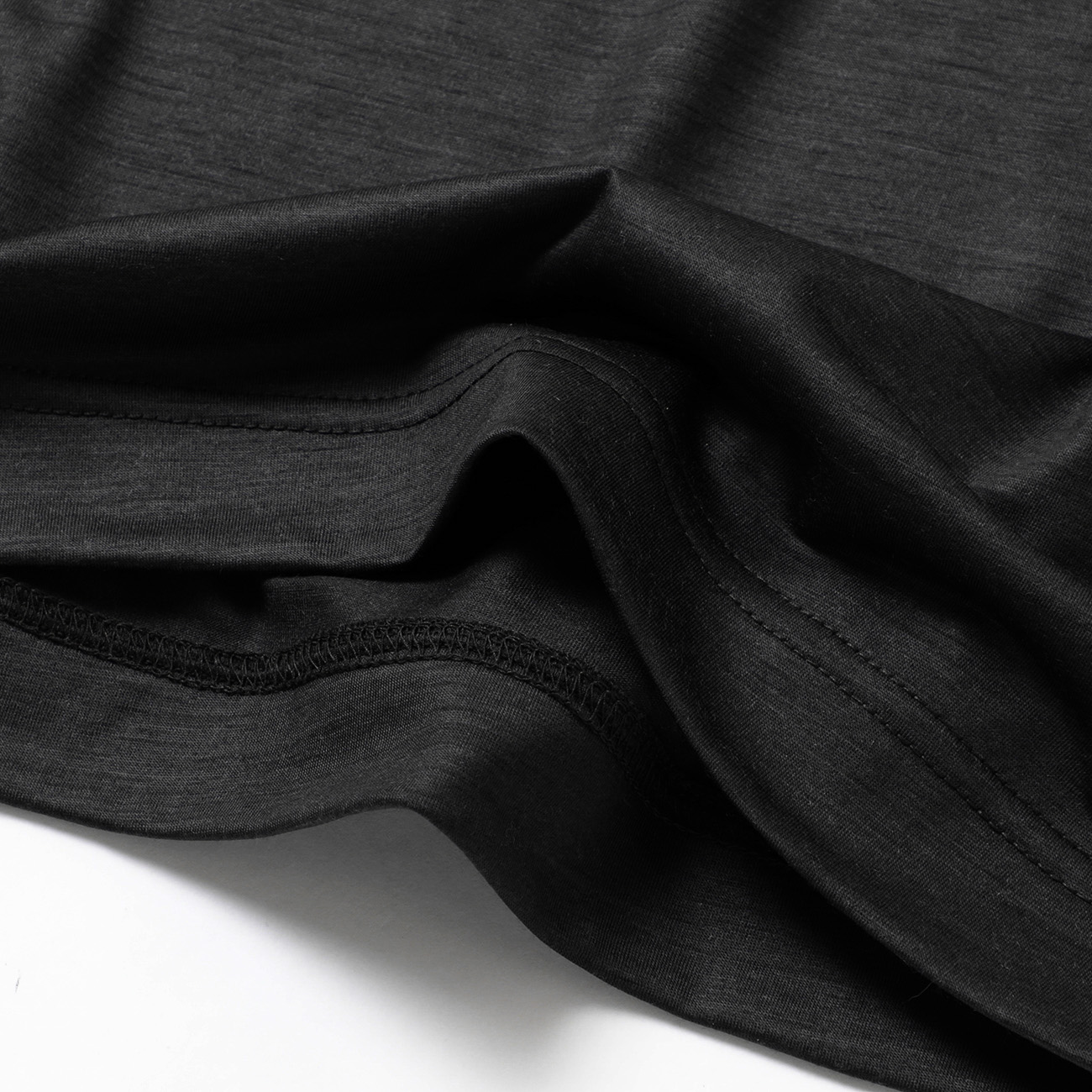 KANEMASA PHIL. / カネマサフィル | 36G Wool LS Tee - Black | 通販