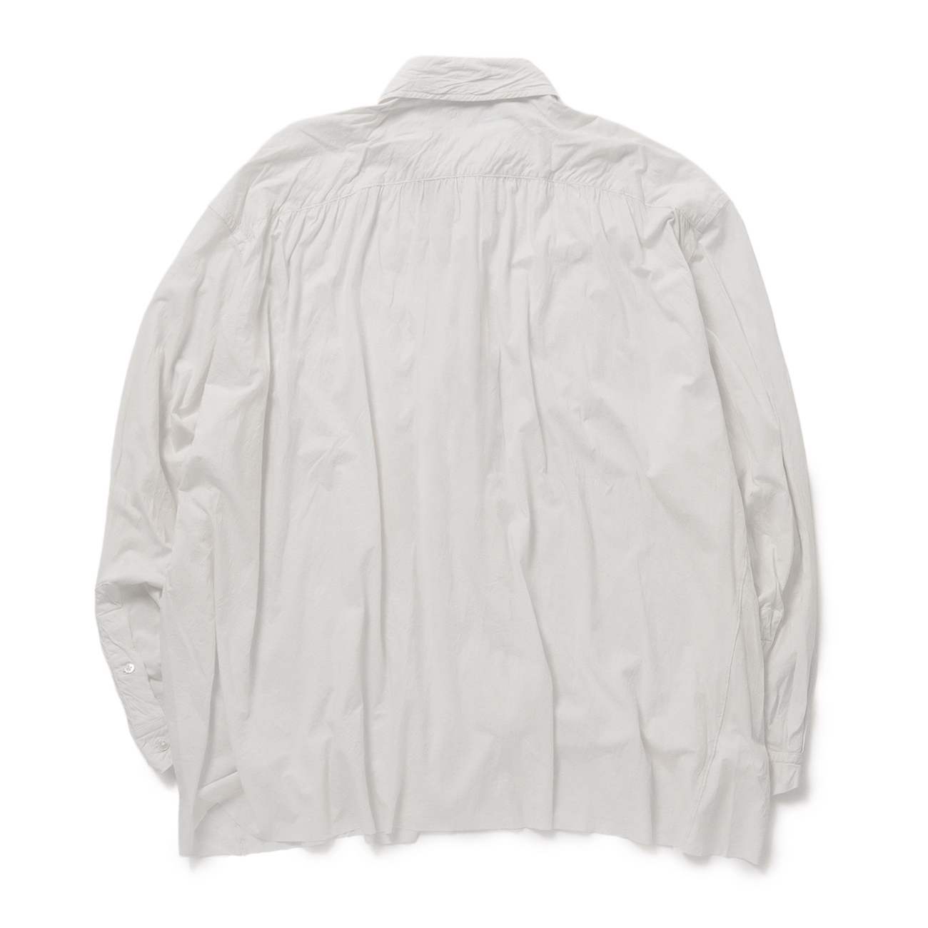 KANEMASA PHIL. / カネマサフィル | 46G Artisan Shirt - White Dye
