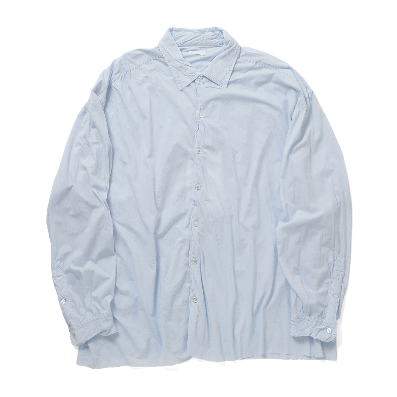 ファイナルバム　　正規品 KANEMASA PHIL. / カネマサフィル | 46G Artisan Shirt - Sax Dye
