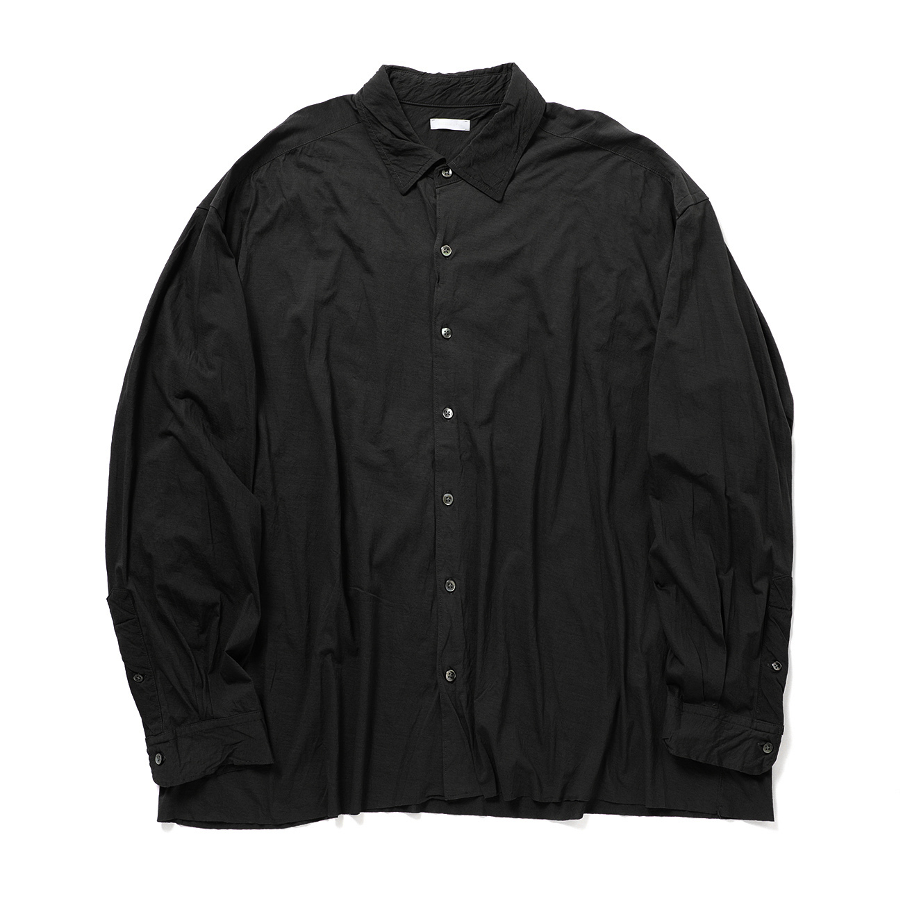 KANEMASA PHIL. / カネマサフィル | 46G Artisan Shirt - Black Dye