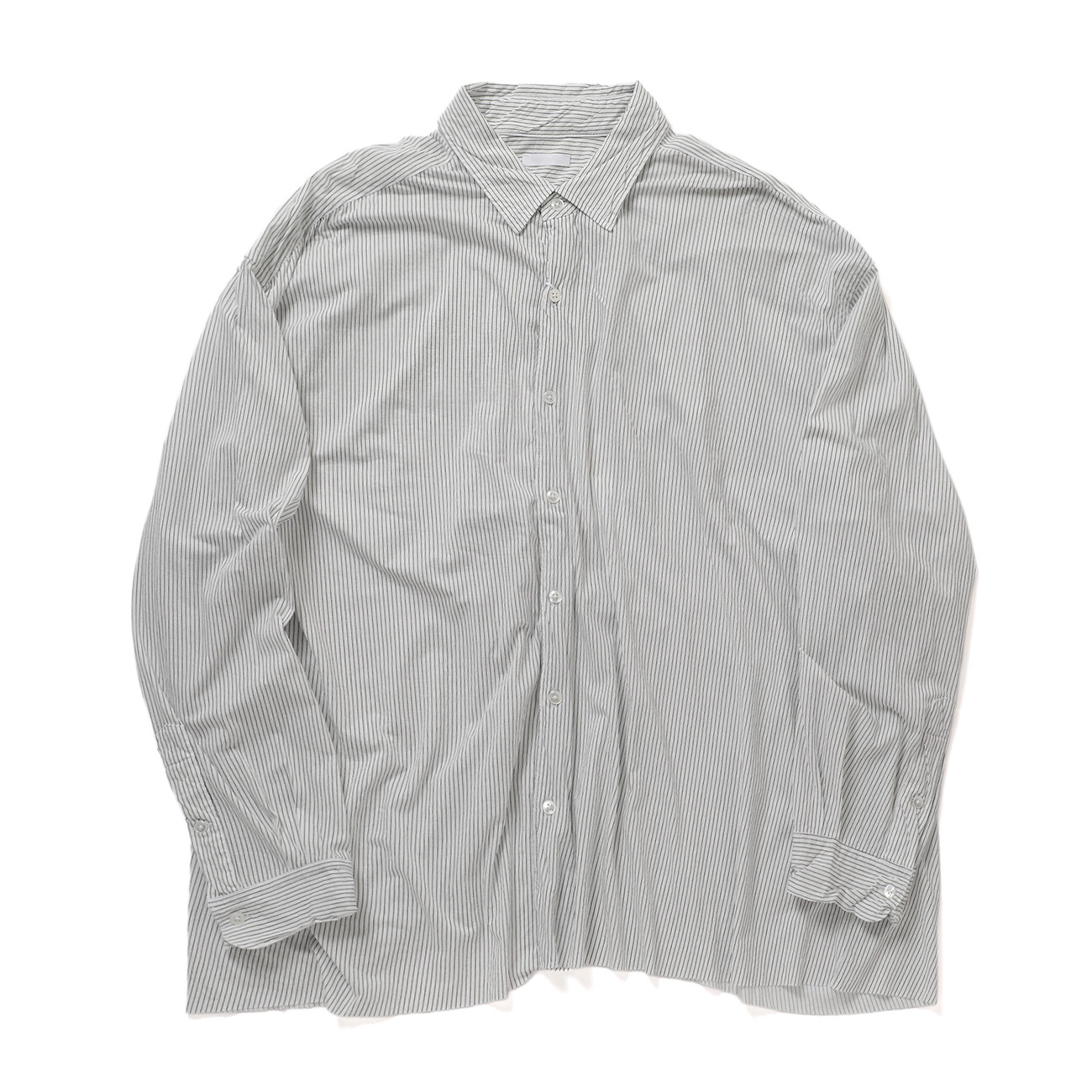 こさま専用 KANEMASA PHIL. / カネマサフィル | 46G Stripe Artisan Shirt - White