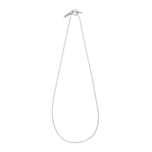 XOLO JEWELRY / ショロ ジュエリー | Tiny Solid Anchor Link Necklace - Silver 925