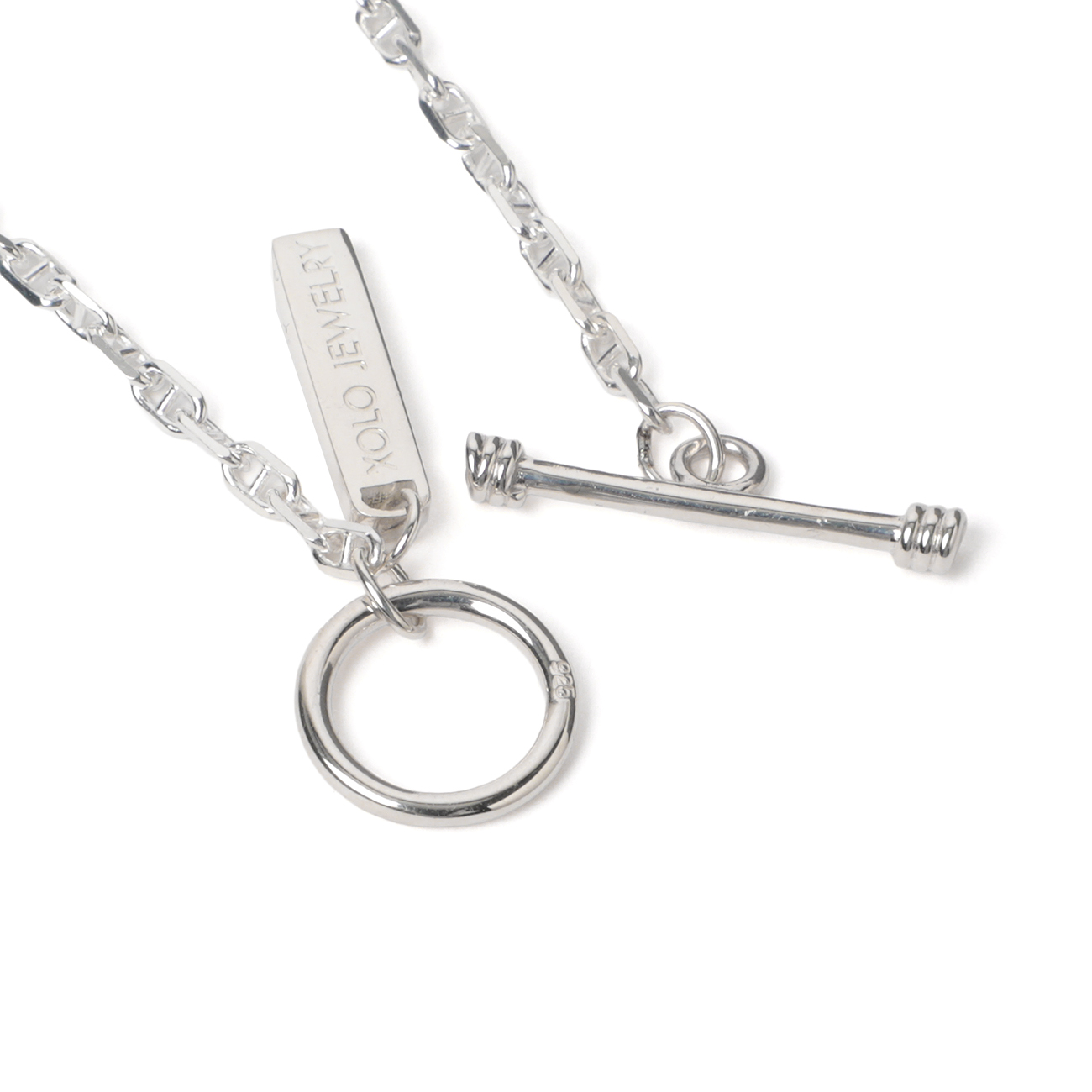 XOLO JEWELRY / ショロ ジュエリー | Tiny Solid Anchor Link Necklace XOLO JEWELRY / ショロ ジュエリー | Tiny Solid Anchor Link Necklace