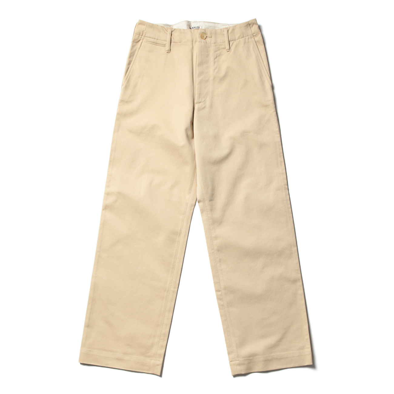 AURALEE / オーラリー | WASHED FINX CHINO PANTS (メンズ) - Light 