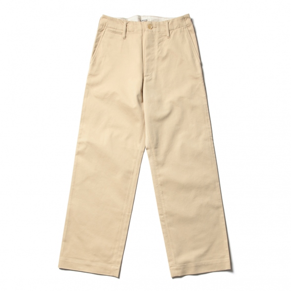 AURALEE / オーラリー | WASHED FINX CHINO PANTS (メンズ) - Light 