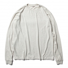 AURALEE SEAMLESS L/S TEE SIZE 0（新品タグ付き） AURALEE men's / SEAMLESS L/S TEE (BLACK) - TROUPE ONLINE