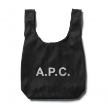 A.P.C. / アーペーセー | Rebound ショッピングバッグ - Black | 通販 - 正規取扱店 | COLLECT STORE /  コレクトストア