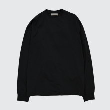 YOKE / ヨーク | Suvin Cotton YOKE T-shirt Long Sleeves - Black
