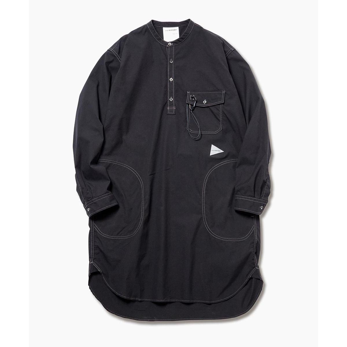 and wander アンドワンダー dry rip shirts 【公式通販】