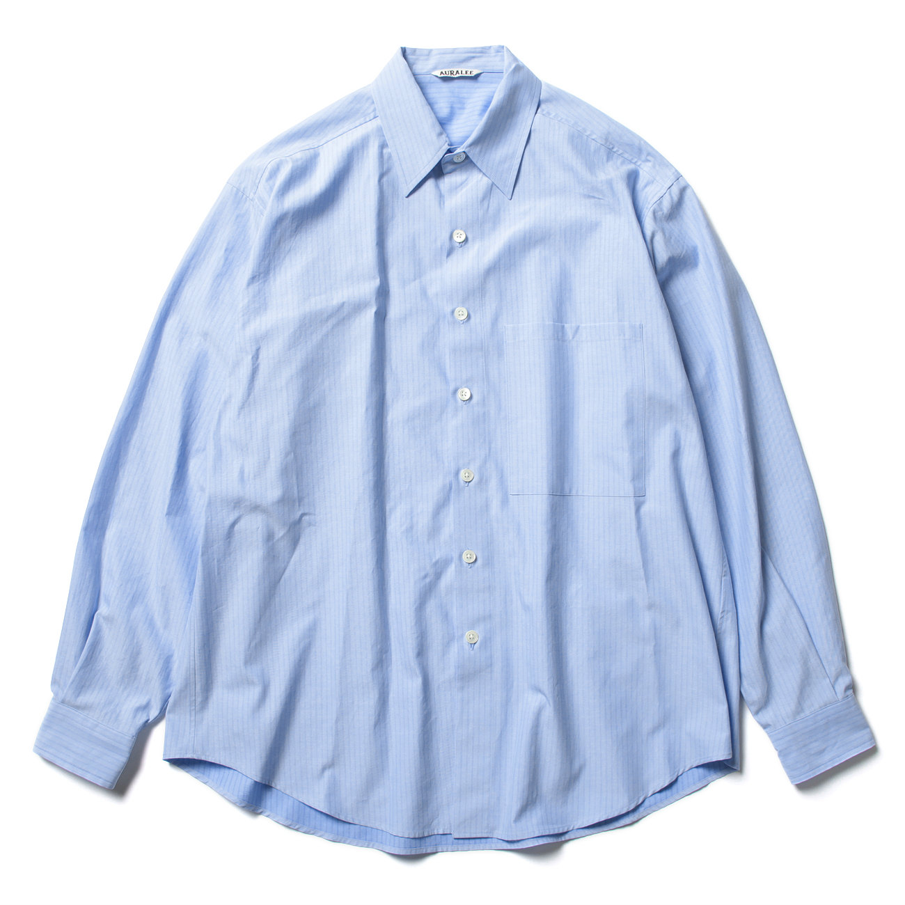 AURALEE / オーラリー | WASHED FINX TWILL BIG SHIRTS (メンズ