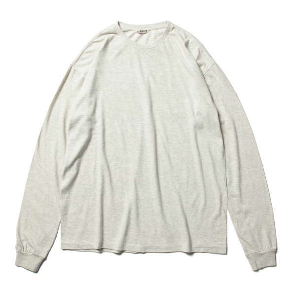 AURALEE / オーラリー | SEAMLESS L/S TEE (メンズ) - Top Gray | 通販