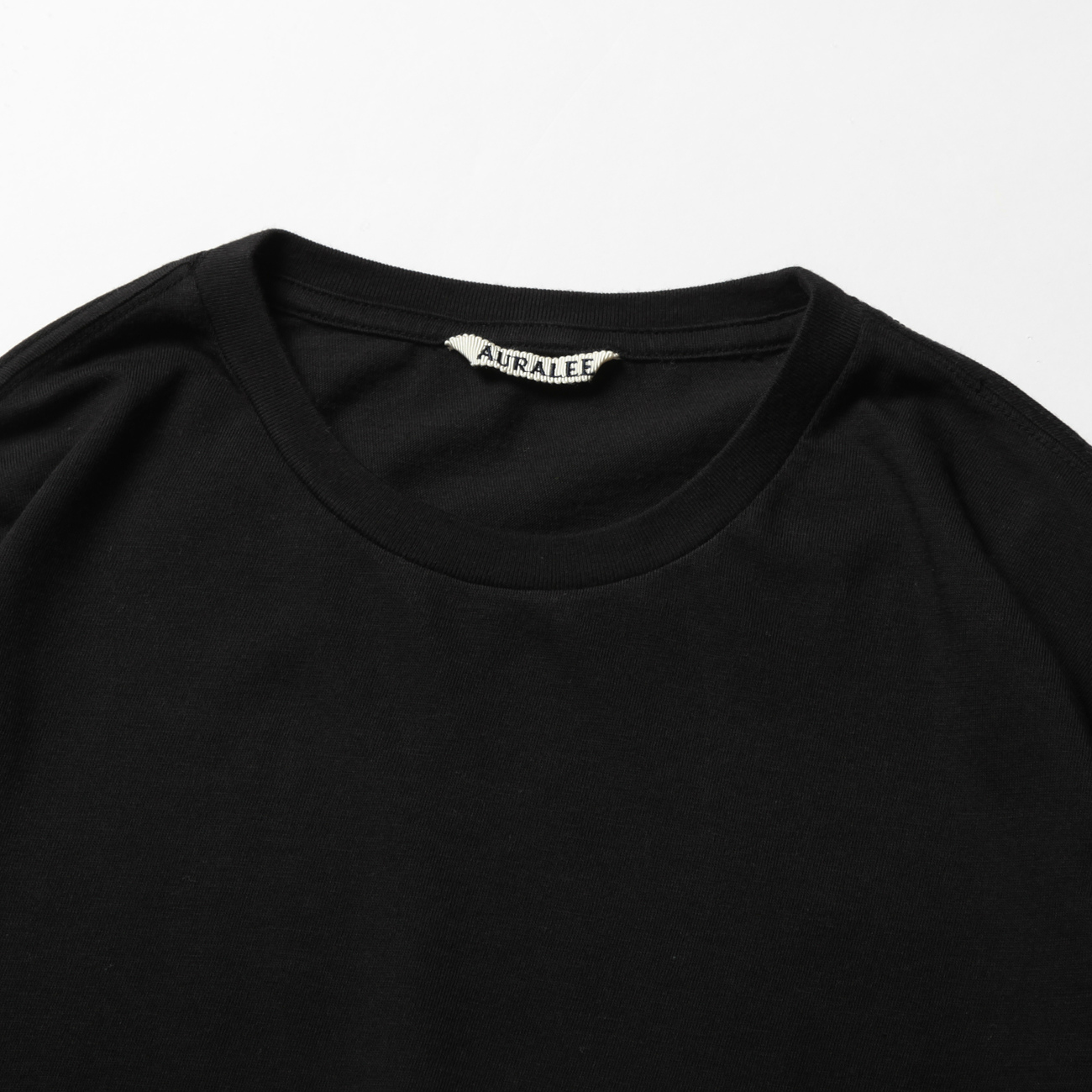 AURALEE / オーラリー | SEAMLESS L/S TEE (メンズ) - Black | 通販