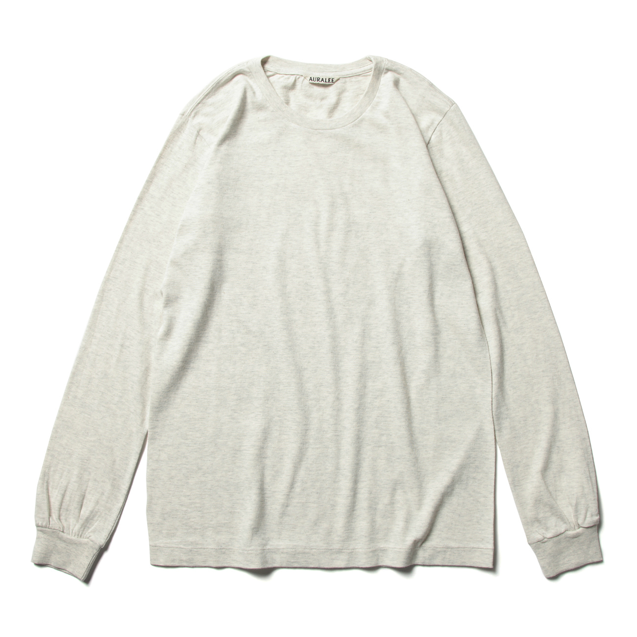 AURALEE / オーラリー | SEAMLESS L/S TEE (レディース) - Top Gray