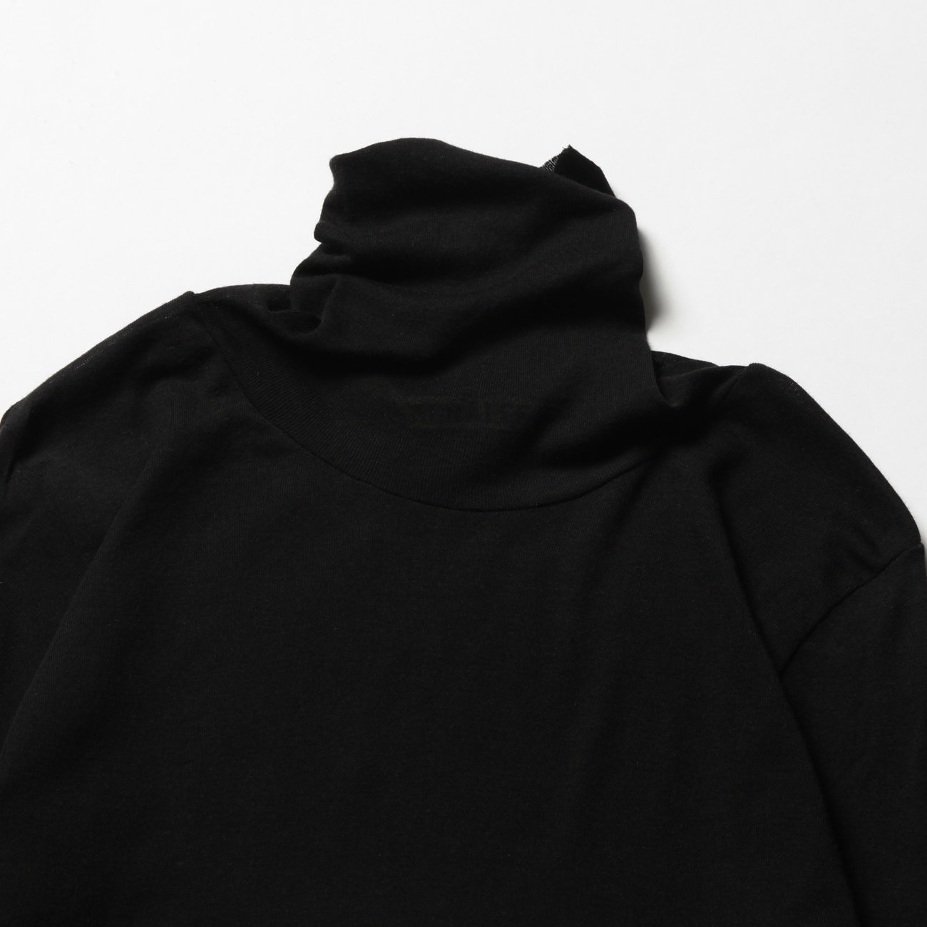AURALEE / オーラリー | HIGH GAUGE SHEER RIB TURTLE NECK L/S TEE