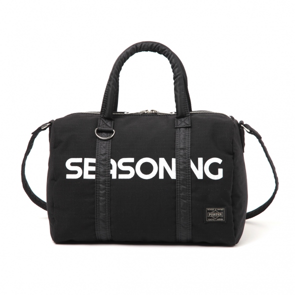 SEASONING × PORTER MINI BOSTON - Black | 通販 - 正規取扱店 ...