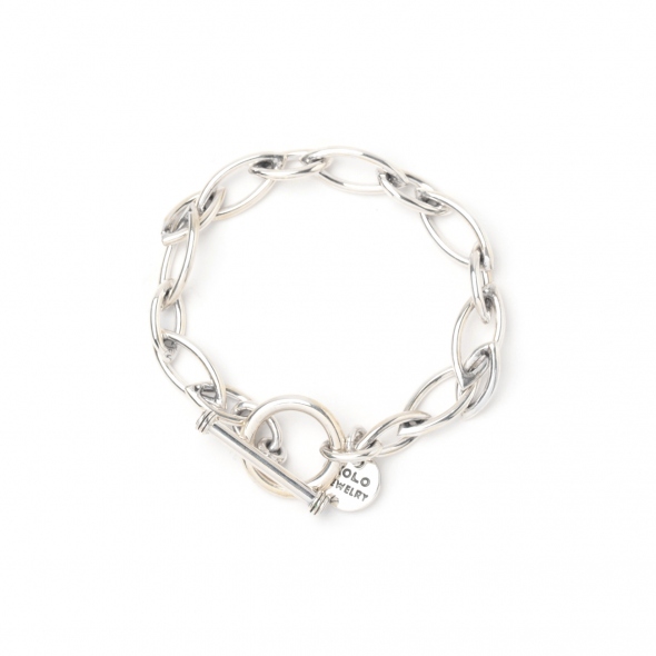 XOLO JEWELRY / ショロ ジュエリー | Sharp link bracelet - 7mm