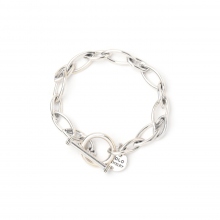 XOLO JEWELRY / ショロ ジュエリー | Sharp link bracelet - 7mm - Silver 925