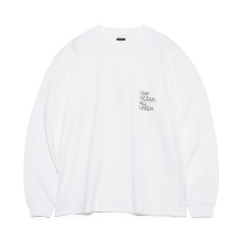 nanamica / ナナミカ | OOAL Graphic Long Sleeve Tee - White