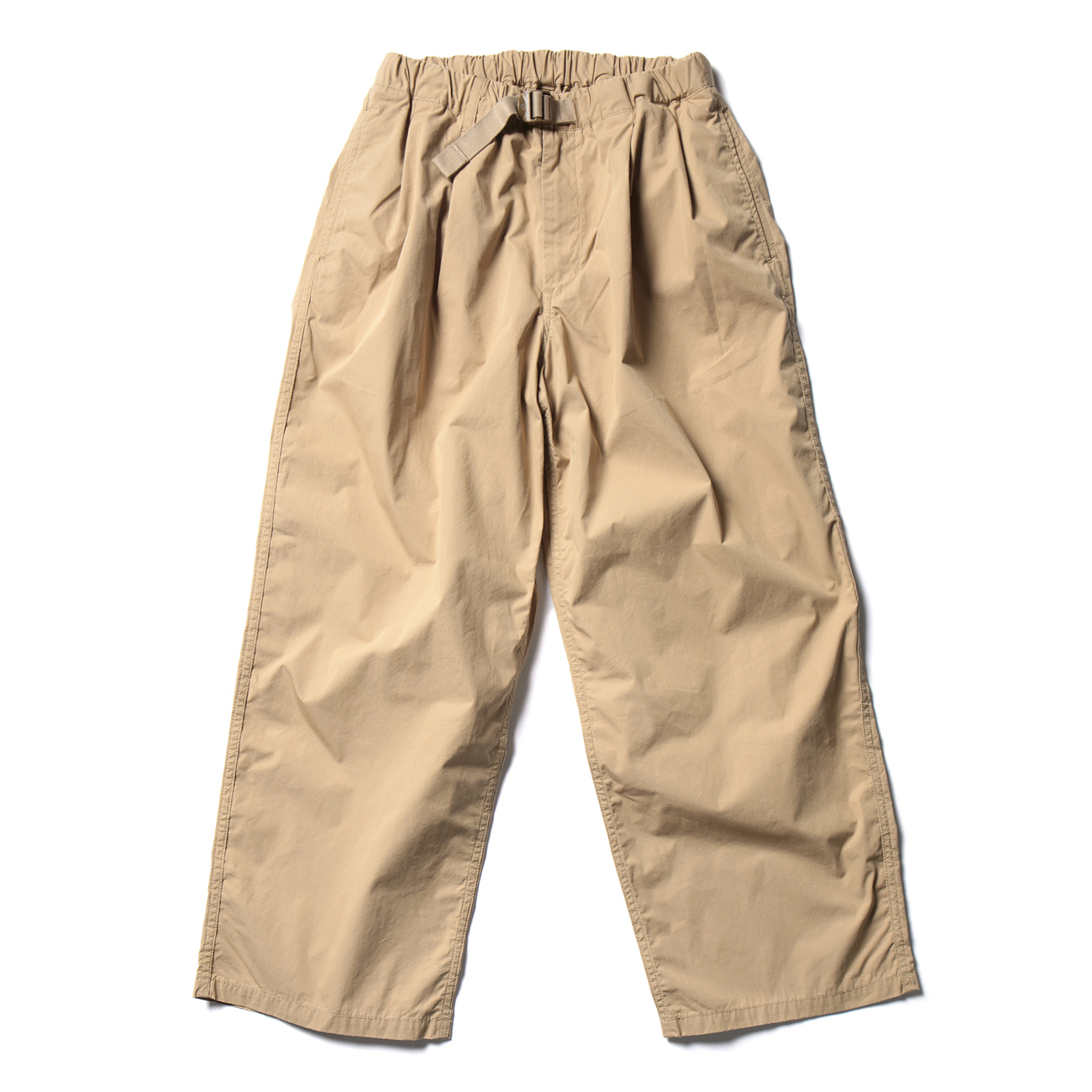 B.D.U BELTED PANTS - Beige