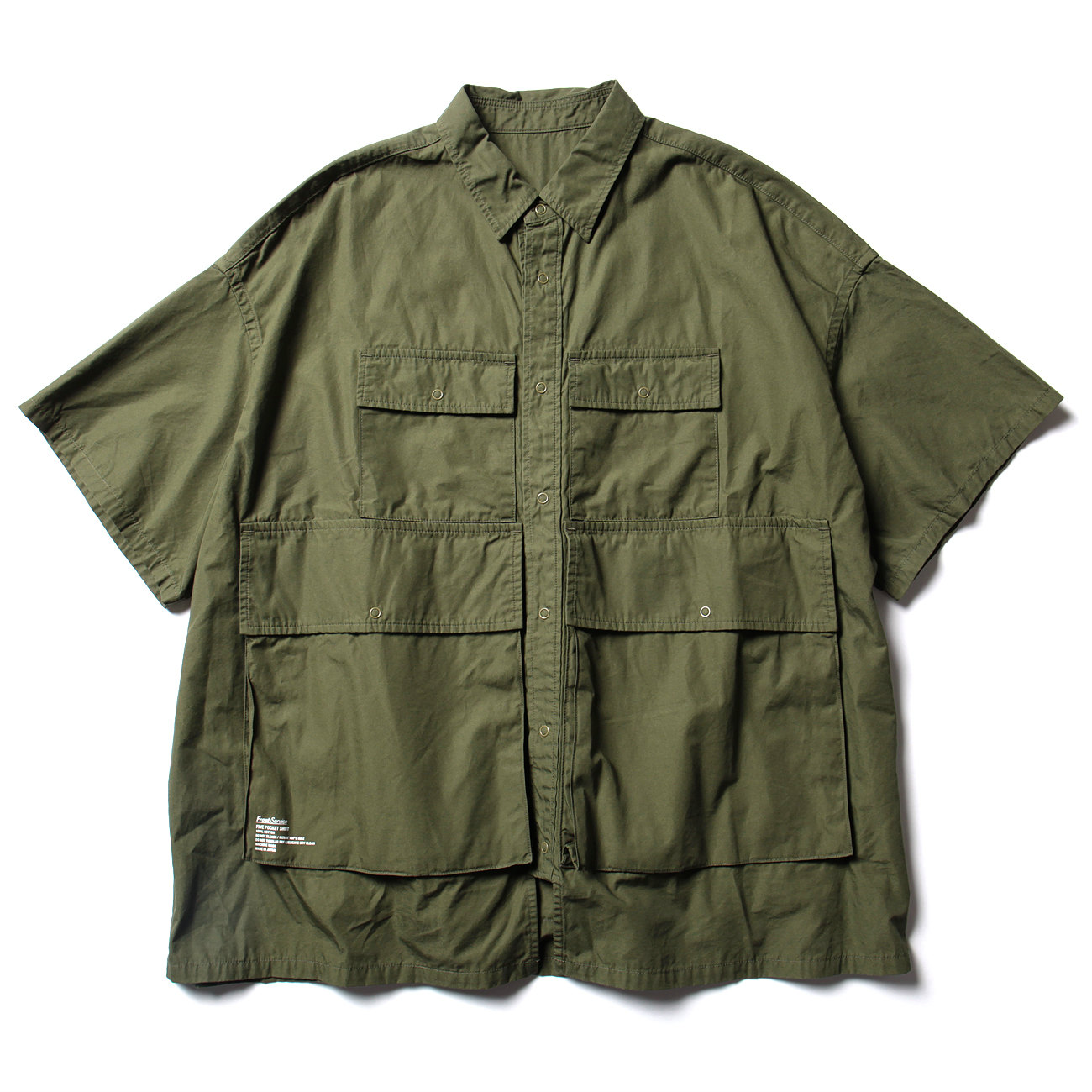 FreshService / フレッシュサービス | Five Pocket Shirt - Khaki