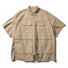 フレッシュサービス 5ポケット 半袖シャツ 日本製