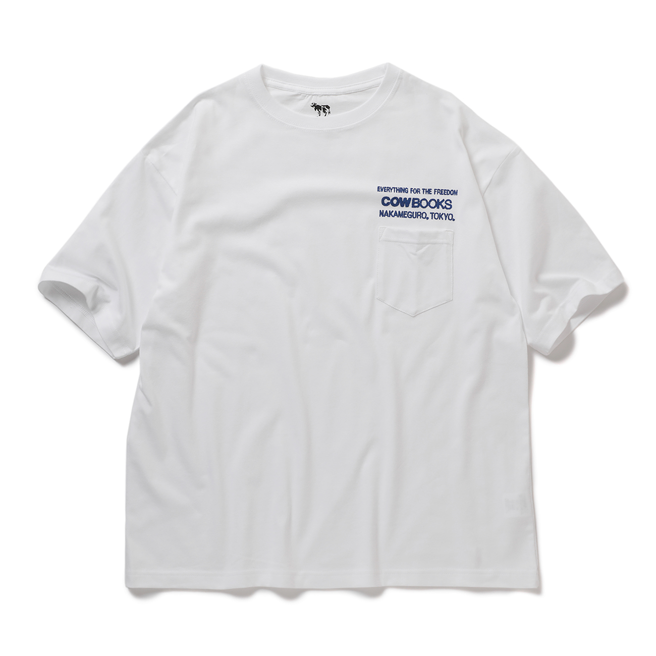 COW BOOKS / カウブックス | Book Vendor Pocket T-shirt (Logo 