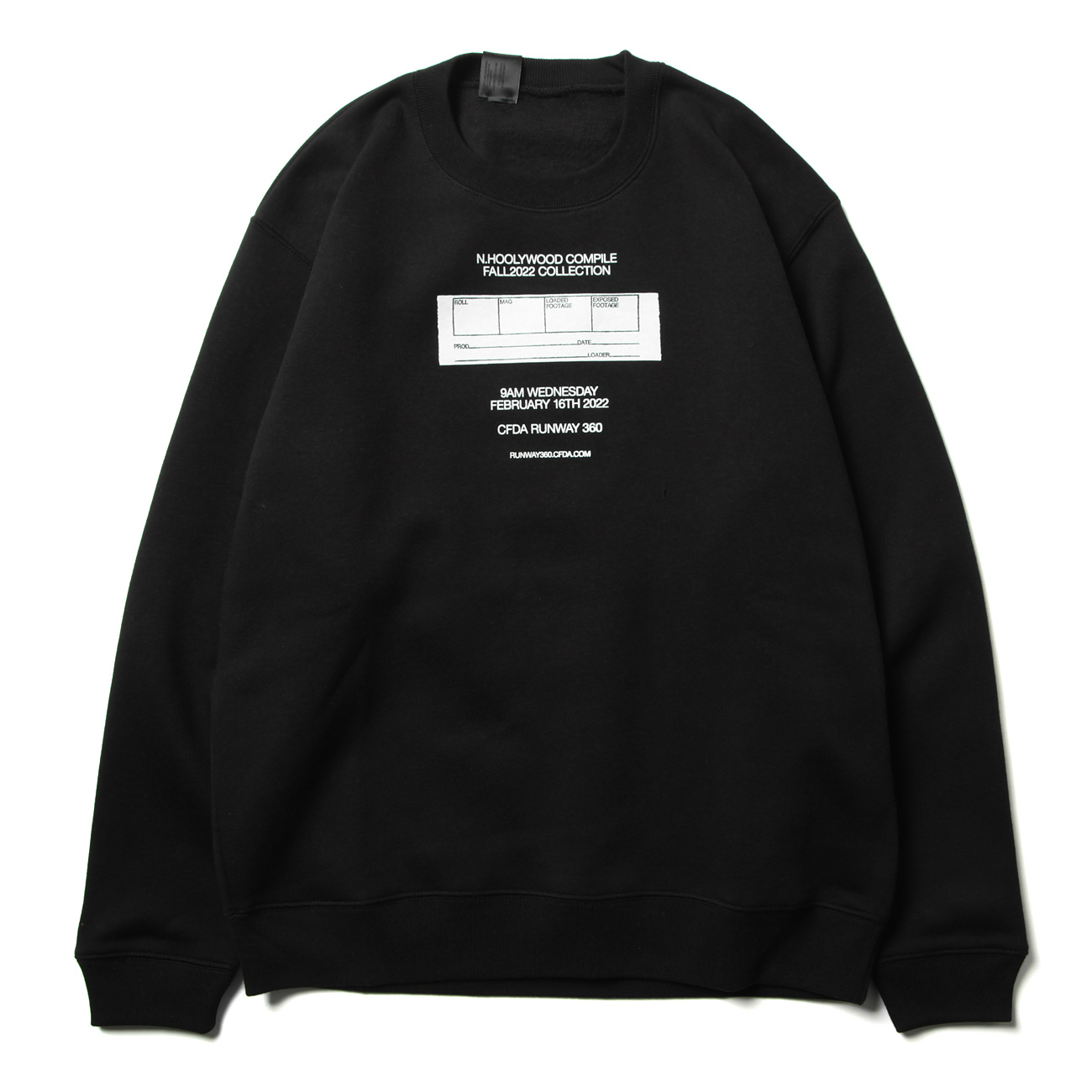 N.HOOLYWOOD / エヌハリウッド | 2222-CS81-peg CREWNECK SWEATSHIRT