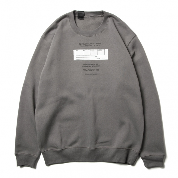 N.HOOLYWOOD / エヌハリウッド | 2222-CS81-peg CREWNECK SWEATSHIRT