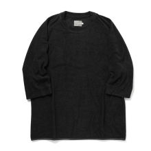 CURLY / カーリー | VINTAGE PILE Q/S TEE - Black