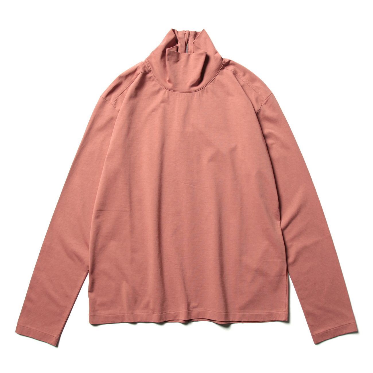 トップス AURALEE COTTON JERSEY HALF ZIP HI NECK AURALEE / オーラリー | ORGANIC COTTON COMPACT JERSEY HALF