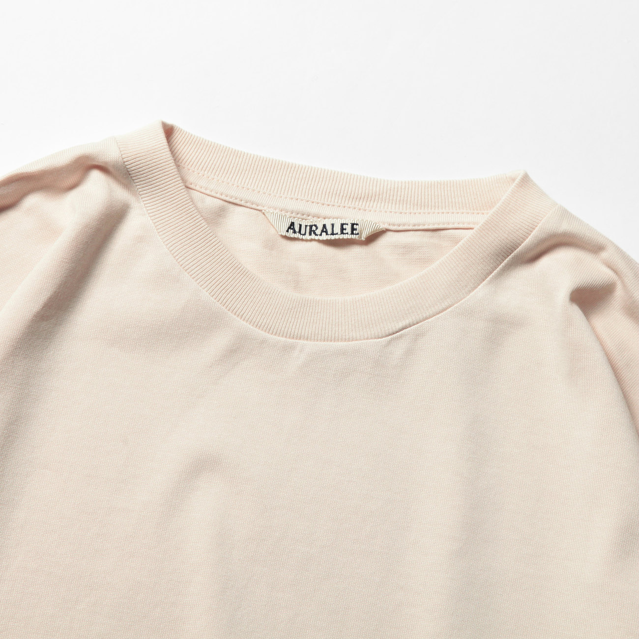 AURALEE / オーラリー | LUSTER PLAITING L/S TEE (メンズ) - Light