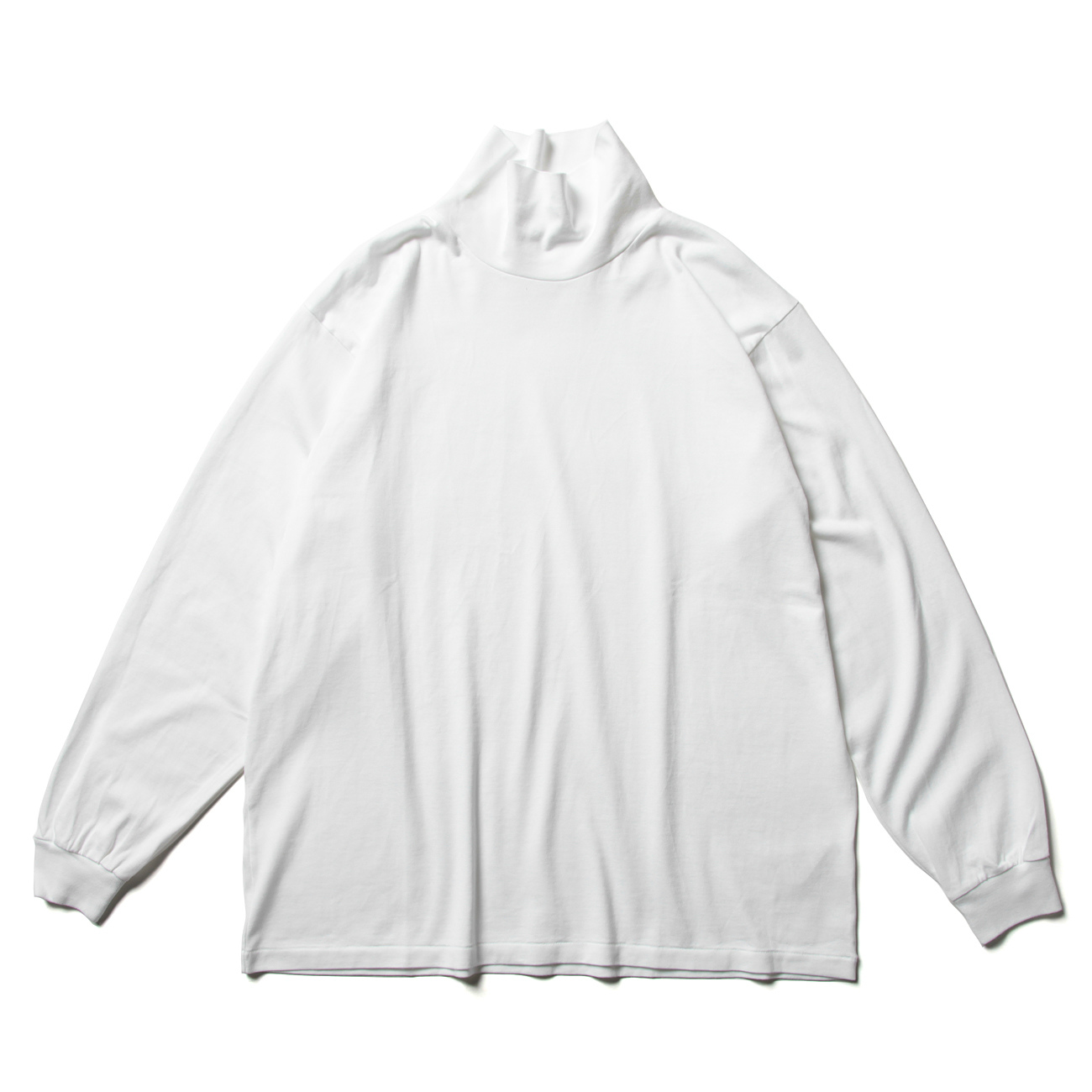 AURALEE / オーラリー | LUSTER PLAITING HI NECK L/S TEE (メンズ