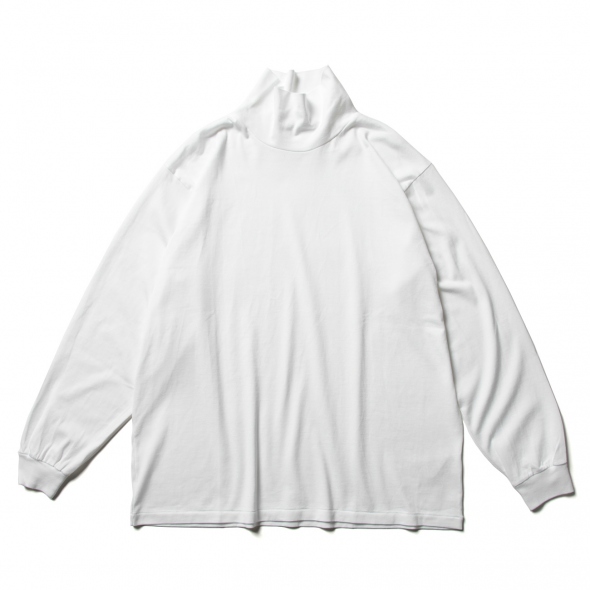AURALEE / オーラリー | LUSTER PLAITING HI NECK L/S TEE (メンズ