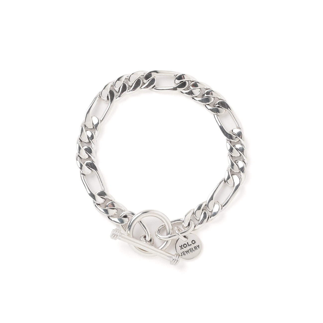 XOLO JEWELRY / ショロ ジュエリー | Figaro Link Bracelet -8mm- Silver 925 | 通販 -  正規取扱店 | COLLECT STORE / コレクトストア