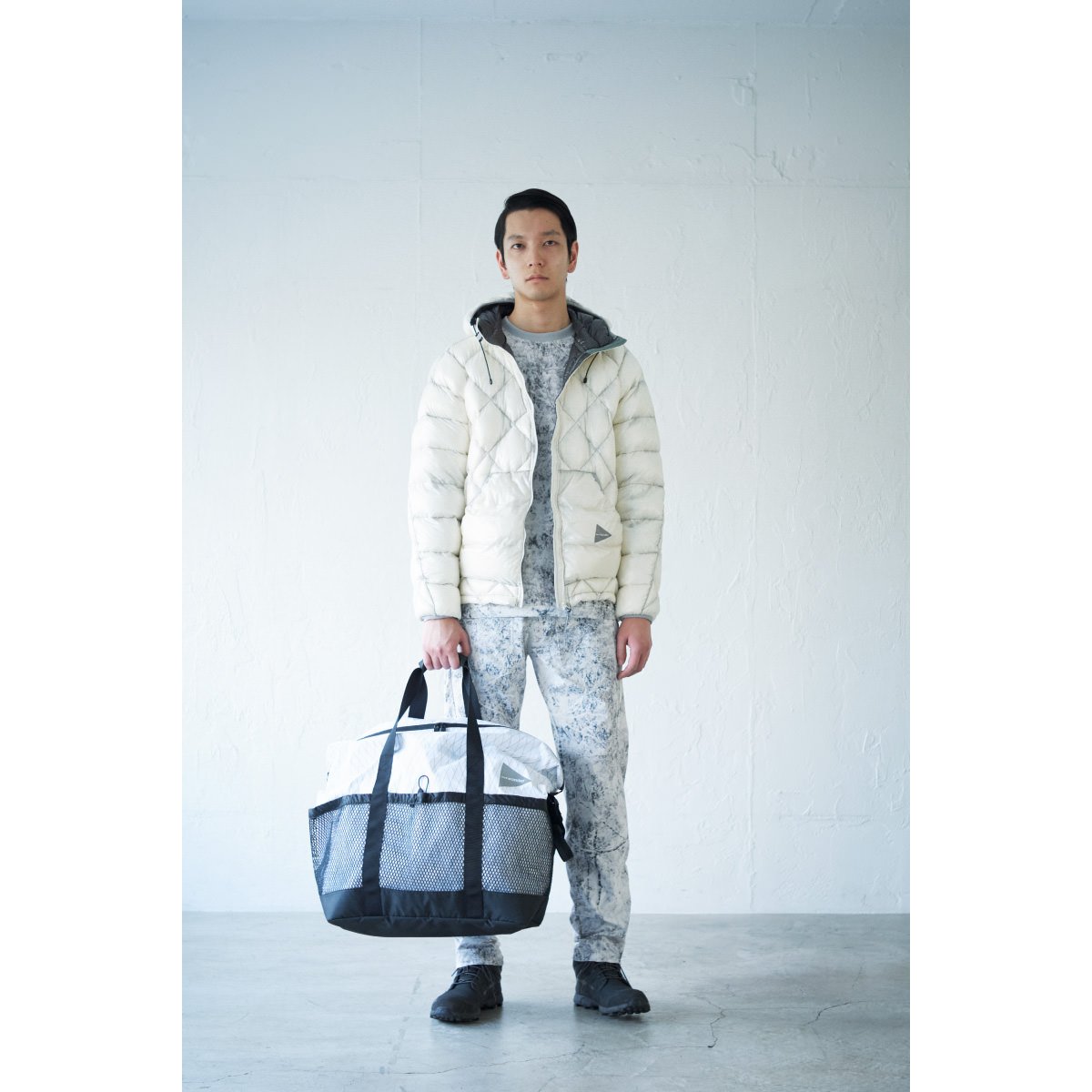 and wander / アンドワンダー | X-Pac 45L tote bag - Black