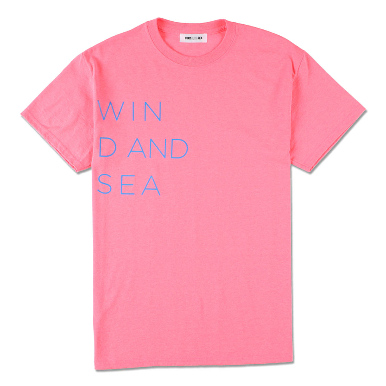 WIND AND SEA(ウィンダンシー) ロゴTシャツ ピンクウィンダンシー - T ...