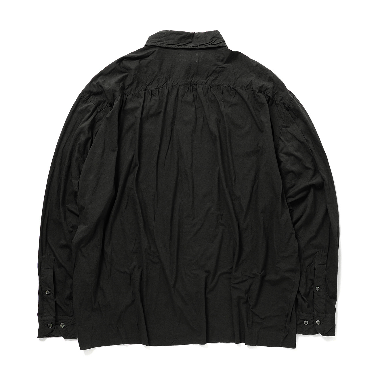 KANEMASA PHIL. / カネマサフィル | 46G Artisan Shirt - Black (Night