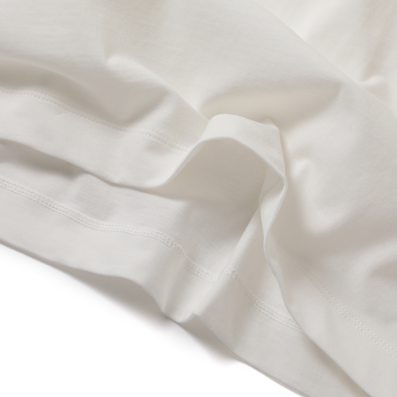 KANEMASA PHIL. / カネマサフィル | 36G High Twist Pack Tee - White