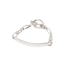 XOLO JEWELRY / ショロ ジュエリー | ID Figaro Link Bracelet -6mm- Silver 925