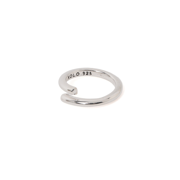 XOLO JEWELRY / ショロ ジュエリー | Semicircle Ring Thin - Silver