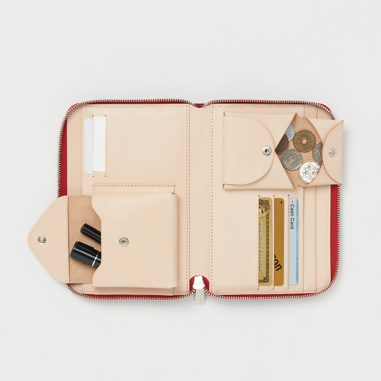 Hender Scheme / エンダースキーマ | bank zip purse - Black