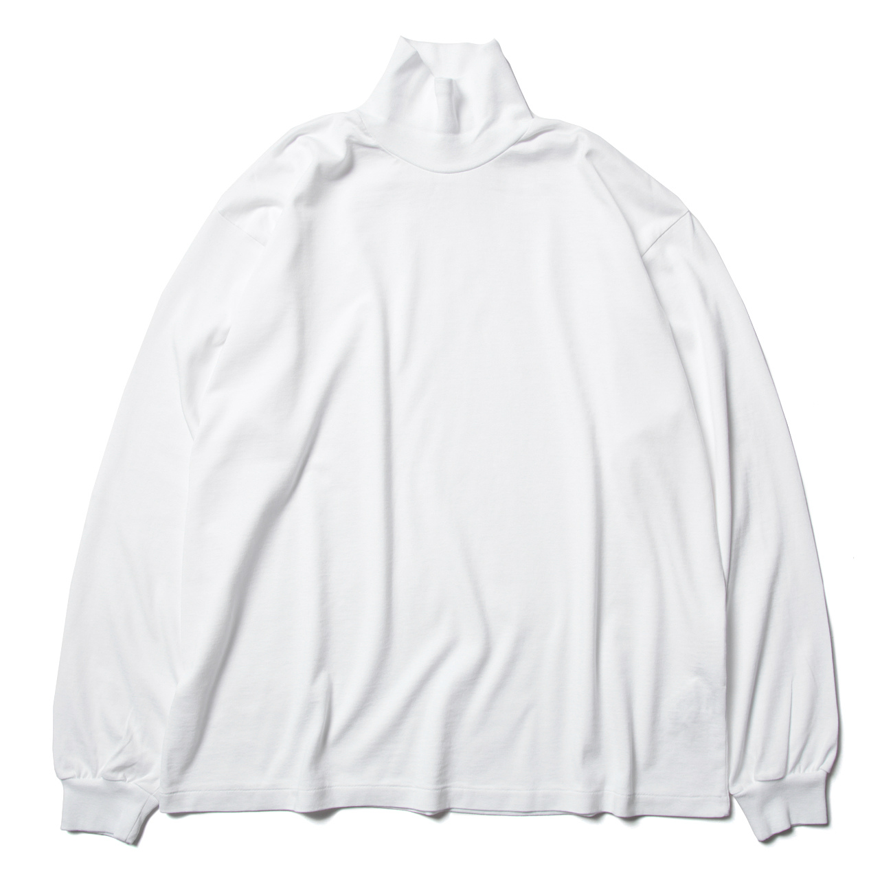 AURALEE / オーラリー | LUSTER PLAITING HI NECK L/S TEE (メンズ