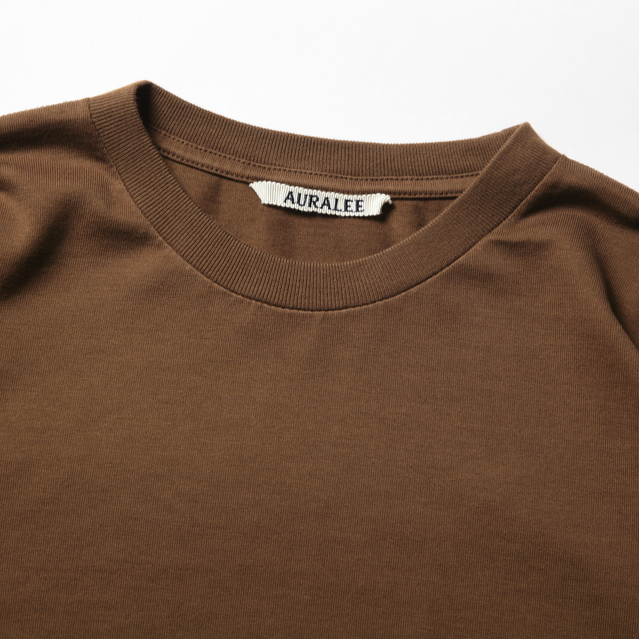 AURALEE / オーラリー | LUSTER PLAITING L/S TEE (メンズ