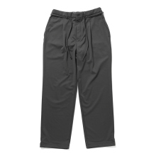 CURLY / カーリー | TWILL-KNIT STRAIGHT PANTS - Charcoal