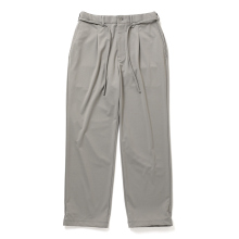 CURLY / カーリー | TWILL-KNIT STRAIGHT PANTS - Greige